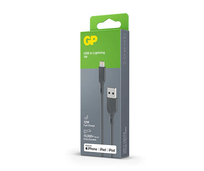 GP 1 metre USB-A to Lightning Charge & Sync Cable CL1N - Image 3