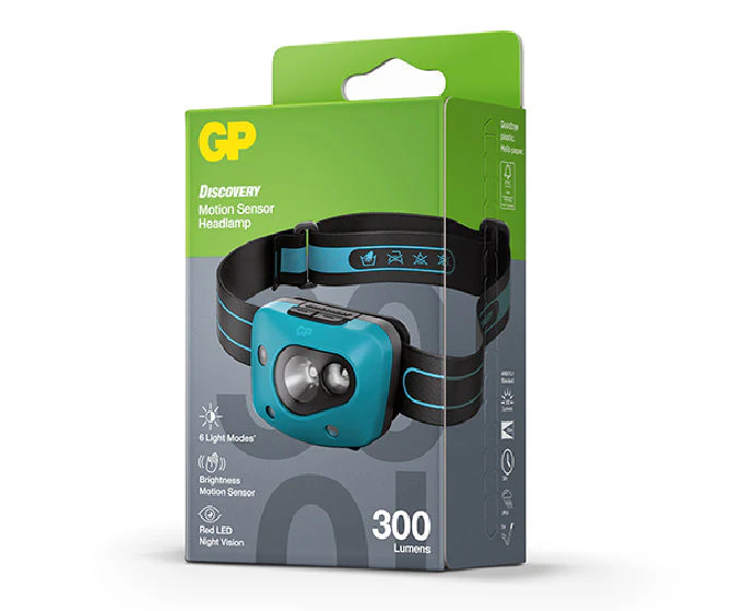 GP DISCOVERY Motion Sensor Head Torch CH44 - Image 5