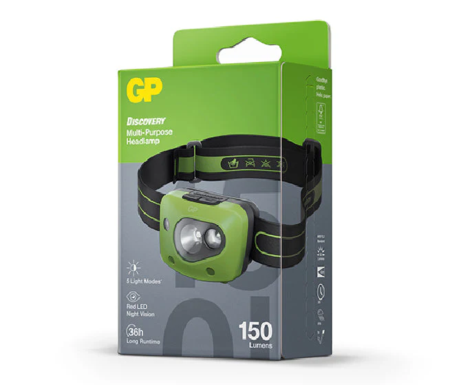 GP DISCOVERY Multi Purpose Head Torch CH43 - Image 5