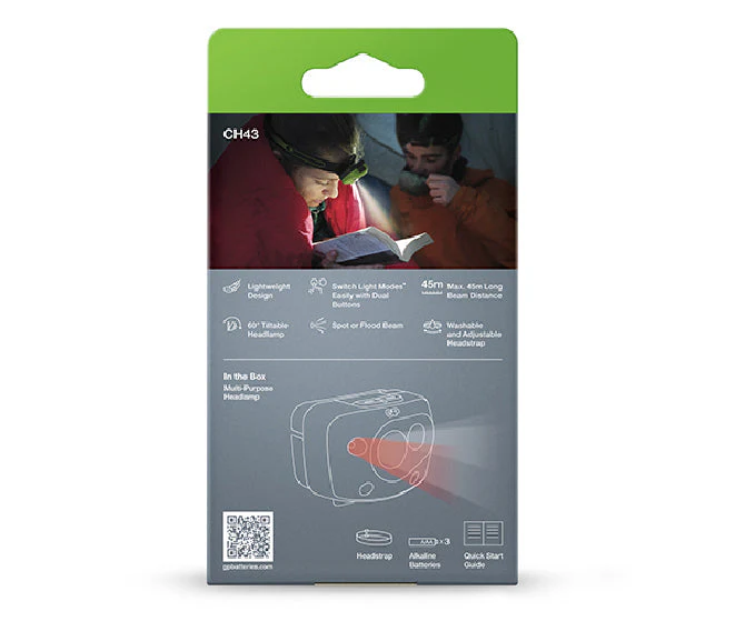 GP DISCOVERY Multi Purpose Head Torch CH43 - Image 6