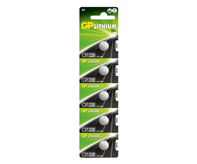 GP Lithium Coin Batteries CR1220 - Image 2