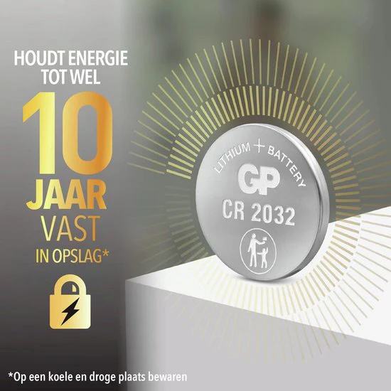 GP Lithium Coin Batteries CR2032 - Image 6