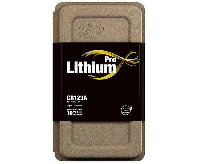 GP Pro CR123A Lithium Battery - Image 4