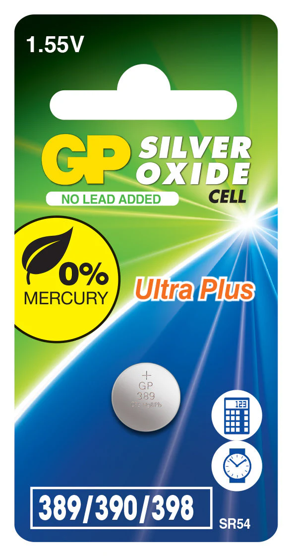 GP Silver Oxide Button 389 (SR54) - Image 2